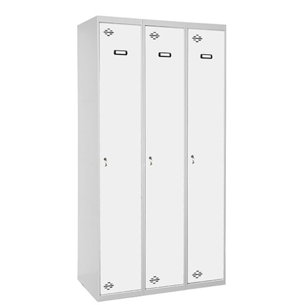 Vestiaire métallique 1800x900x500 - Gris/Bleu - SIMON RACK - 8425437130755