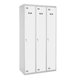 Vestiaire métallique 1800x900x500 - Gris/Bleu - SIMON RACK - 8425437130755