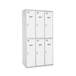 Vestiaire métallique 1800x900x500 - Gris/Bleu - SIMON RACK - 8425437130786