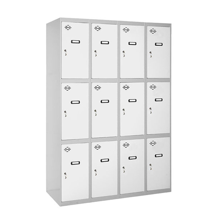 Vestiaire métallique 1800x1200x500 - Gris - SIMON RACK - 8425437130823