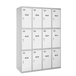 Vestiaire métallique 1800x1200x500 - Gris - SIMON RACK - 8425437130823