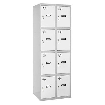 Vestiaire métallique 1800x600x500 - Gris/Bleu - SIMON RACK - 8425437130830