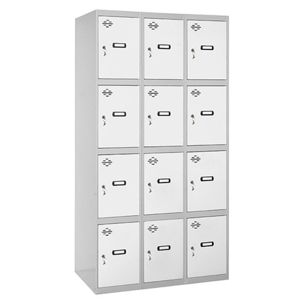 Vestiaire métallique 1800x900x500 - Gris/Bleu - SIMON RACK - 8425437130847