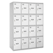 Vestiaire métallique 1800x1200x500 - Gris/Bleu - SIMON RACK - 8425437130854