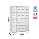 Vestiaire métallique 1800x1200x500 - Gris/Bleu - SIMON RACK - 8425437130854