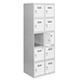 Vestiaire métallique 1800x600x500 - Gris/Bleu - SIMON RACK - 8425437130861