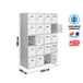 Vestiaire métallique 1800x1200x500 - Gris/Bleu - SIMON RACK - 8425437130885