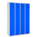 Vestiaire métallique 1800x1200x500 - Gris/Bleu - SIMON RACK - 8425437130915