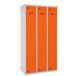 Vestiaire métallique 1800x900x500 - Gris/Orange - SIMON RACK - 8425437134050
