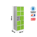 Vestiaire métallique 1800x600x500 - Gris/Vert - SIMON RACK - 8425437134319