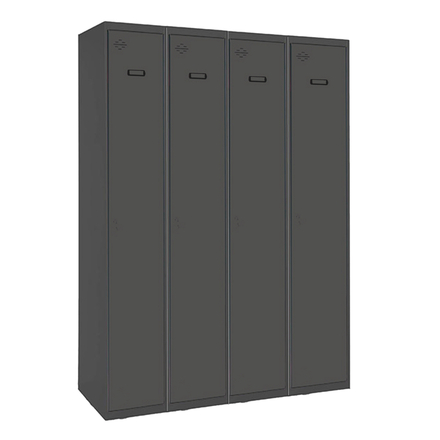Vestiaire métallique 1800x1200x500 - Anthracite - SIMON RACK - 8425437134364