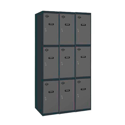 Vestiaire métallique 1800x900x500 - Anthracite - SIMON RACK - 8425437134418