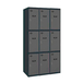 Vestiaire métallique 1800x900x500 - Anthracite - SIMON RACK - 8425437134418