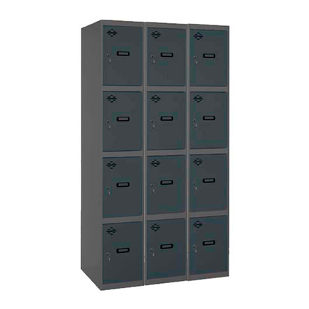 Vestiaire métallique 1800x900x500 - Anthracite - SIMON RACK - 8425437134449