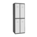 Vestiaire métallique 1800x600x500 - Anthracite/Bleu - SIMON RACK - 8425437134524