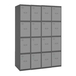 Vestiaire métallique 1800x1200x500 - Gris - SIMON RACK - 8425437134753