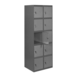 Vestiaire métallique 1800x600x500 - Gris - SIMON RACK - 8425437134760