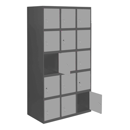 Vestiaire métallique 1800x900x500 - Gris - SIMON RACK - 8425437134777