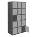 Vestiaire métallique 1800x900x500 - Gris - SIMON RACK - 8425437134777