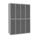 Vestiaire métallique 1800x1200x500 - Gris/Anthracite - SIMON RACK - 8425437134845