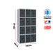 Vestiaire métallique 1800x900x500 - Gris/Anthracite - SIMON RACK - 8425437134890