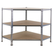 Étagère en kit charge légère sans vis 900x900x400 - 3 niveaux Bois - SIMON RACK - 8425437135149