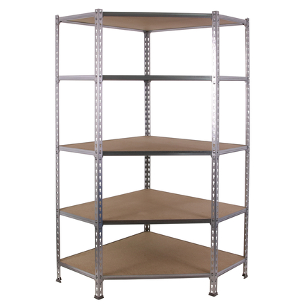 Étagère en kit charge légère sans vis 1800x900x400 - 5 niveaux Bois - SIMON RACK - 8425437135231