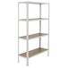 Rayonnage intérieur 1600x800x300 - 4 niveaux Blanc - SIMON RACK - 8425437137037