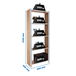 Rayonnage de bureau charge légère sans vis 2100x800x300 - 5 niveaux Blanc - SIMON RACK - 8425437137105