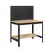 Kit établi Bricolage - 1445x1510x610 - 2 niveaux Anthracite/Bois - SIMON RACK - 8425437138171