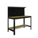 Kit établi Bricolage - 1445x910x610 - 3 niveaux Anthracite/Bois - SIMON RACK - 8425437138232
