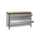 Kit établi Bricolage - 842x910x610 - 1 niveau Anthracite/Bois - SIMON RACK - 8425437138393