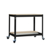 Kit établi mobile Bricolage - 917x1510x760 - 2 niveaux Anthracite/Bois - SIMON RACK - 8425437138447