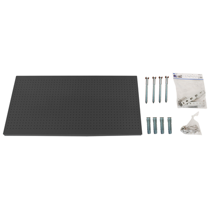 Kit établi mobile Bricolage - 400x1200x35 - 1 niveau Anthracite - SIMON RACK - 8425437138904