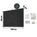 Kit établi mobile Bricolage - 400x1200x35 - 1 niveau Anthracite - SIMON RACK - 8425437138904