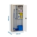 Vestiaire métallique 1800x800x400 - Gris - SIMON RACK - 8425437142611