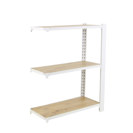 Rayonnage de bureau charge légère sans vis 1000x900x300 - 3 niveaux Blanc - SIMON RACK - 8425437146954