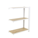 Rayonnage de bureau charge légère sans vis 1000x900x400 - 3 niveaux Blanc - SIMON RACK - 8425437146961