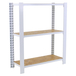 Rayonnage de bureau charge légère sans vis 1000x900x300 - 3 niveaux Blanc - SIMON RACK - 8425437147012