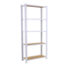 Rayonnage de bureau charge légère sans vis 2100x900x400 - 5 niveaux Blanc - SIMON RACK - 8425437147067