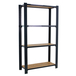 Rayonnage de bureau charge légère sans vis 1500x900x300 - 4 niveaux Anthracite - SIMON RACK - 8425437147272