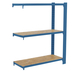 Rayonnage de bureau charge légère sans vis 1000x900x300 - 3 niveaux Bleu - SIMON RACK - 8425437147555