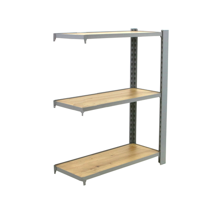 Rayonnage de bureau charge légère sans vis 1000x900x400 - 3 niveaux Gris - SIMON RACK - 8425437147685
