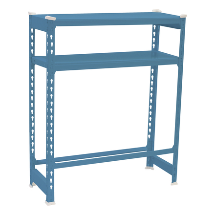 Rayonnage léger tri de bouteille sans vis 1000x800x300 - 3 niveaux Bleu - SIMON RACK - 8425437147913