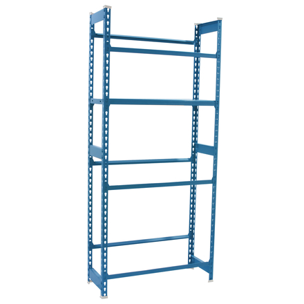 Rayonnage léger tri de bouteille sans vis 1000x800x300 - 4 niveaux Bleu - SIMON RACK - 8425437147937