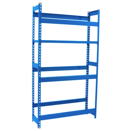 Rayonnage léger tri de bouteille sans vis 1000x1000x300 - 4 niveaux Bleu - SIMON RACK - 8425437147944