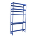 Rayonnage léger tri de bouteille sans vis 2000x1000x300 - 5 niveaux Bleu - SIMON RACK - 8425437147968