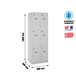 Vestiaire métallique 1800x800x500 - Gris - SIMON RACK - 8425437148309