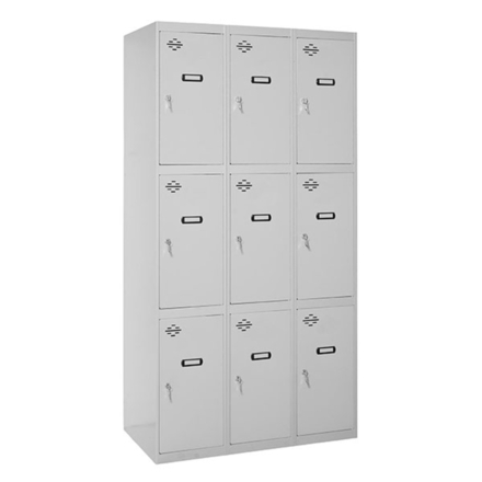 Vestiaire métallique 1800x1200x500 - Gris - SIMON RACK - 8425437148316