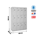 Vestiaire métallique 1800x1600x500 - Gris - SIMON RACK - 8425437148323